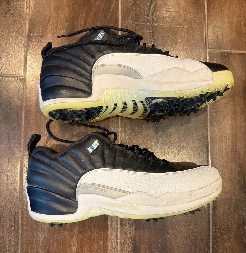Nike Air Jordan 12 Low Golf 'Playoff' DH4120-010 - Picture 4 of 6